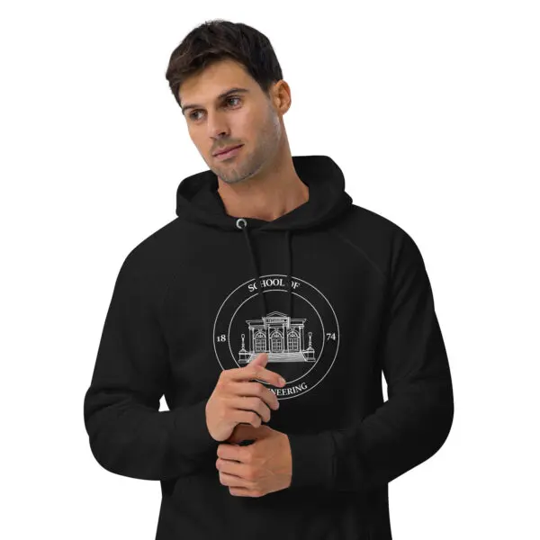 Unisex Hoodie - School of Engineering – Bild 3